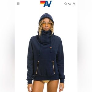 Aviator Nation Ninja Hoodie Navy